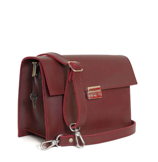 CHARLIE MAROON BAG